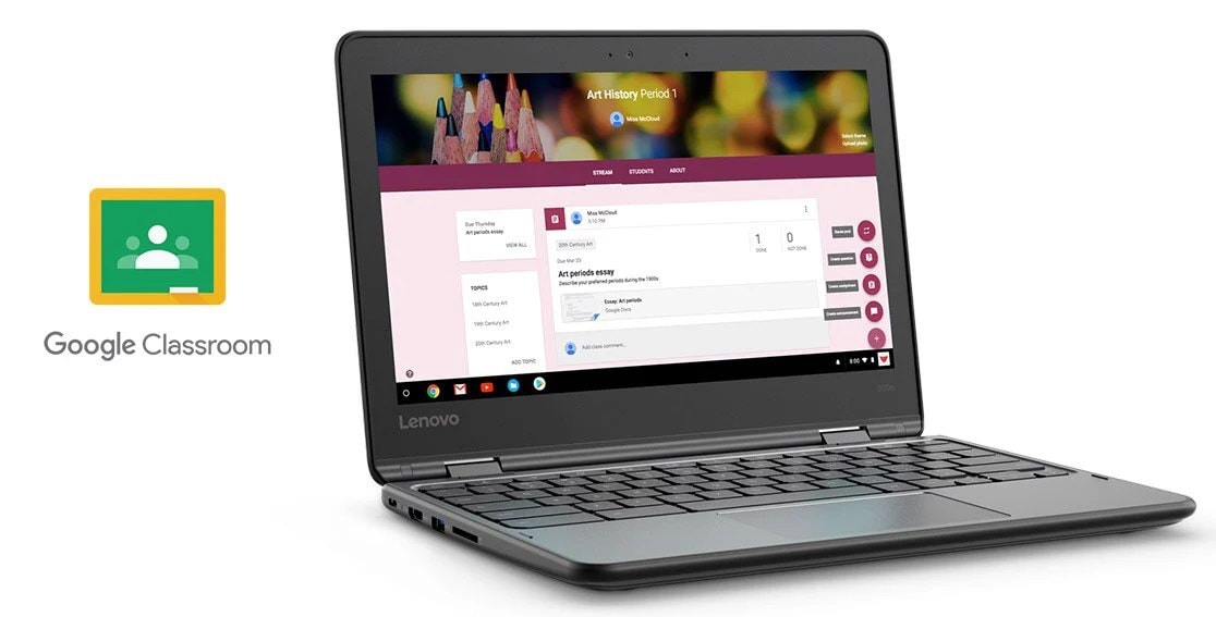 Lenovo 300e Chromebook Táctil reacondicionado ECOPC