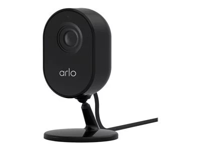 Image of Arlo Essential Indoor Security Camera - Black