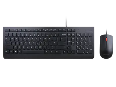 Lenovo Essential-pakke med tastatur og (dansk 159) | Lenovo Denmark