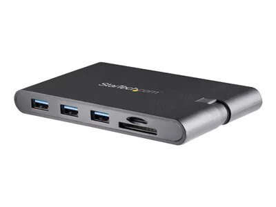 USB C Multiport Adapter - USB Type-C Mini Dock with HDMI 4K or VGA Video - 100W PD Passthrough, 3x USB 3.0, GbE, SD & MicroSD