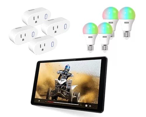 

Smart Tab M8 with 4-Pack Plugs and Bulbs