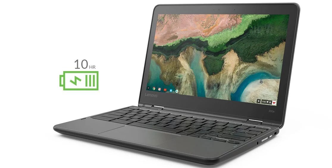 Lenovo - 300e Chromebook 29,5 cm (11.6) Pantalla táctil HD Intel® Celeron®  N N4020 4 GB LPDDR4-SDRAM 32 GB eMMC Wi-Fi 5 (802.11