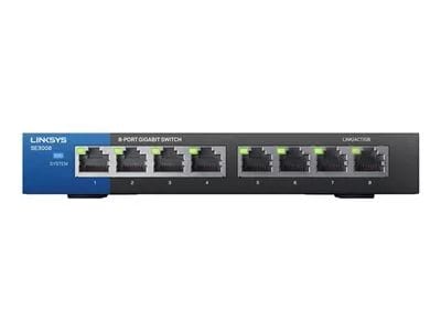 

Linksys SE3008 - switch - 8 ports - unmanaged