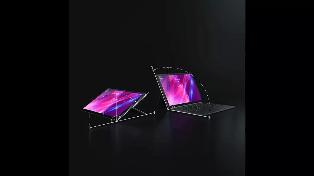 Lenovo Tab P11/Plus 11 Pulgadas J606F J607F J616 Funda Transparente Con  Soporte Para Lápices Smart Trifold De Piel Sintética