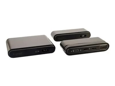 Besiddelse Forudsætning selvfølgelig C2G USB C Dock - Multiport - Device Charging - Power Delivery up to 60W -  docking station - USB-C - VGA, HDMI, DP - GigE | Lenovo US