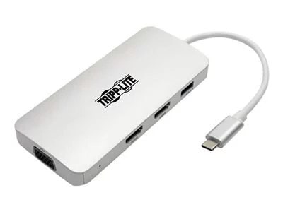 Tripp Lite USB C Docking Station w/ USB-A Hub, x2 HDMI, PD