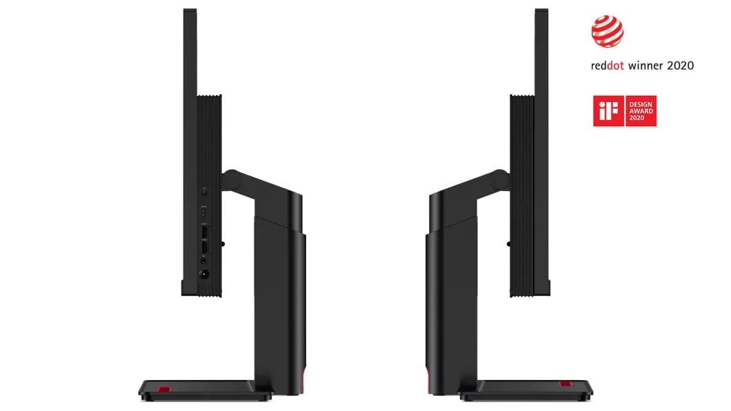 Left and right side view of Lenovo Thinkcentre M90a AIO