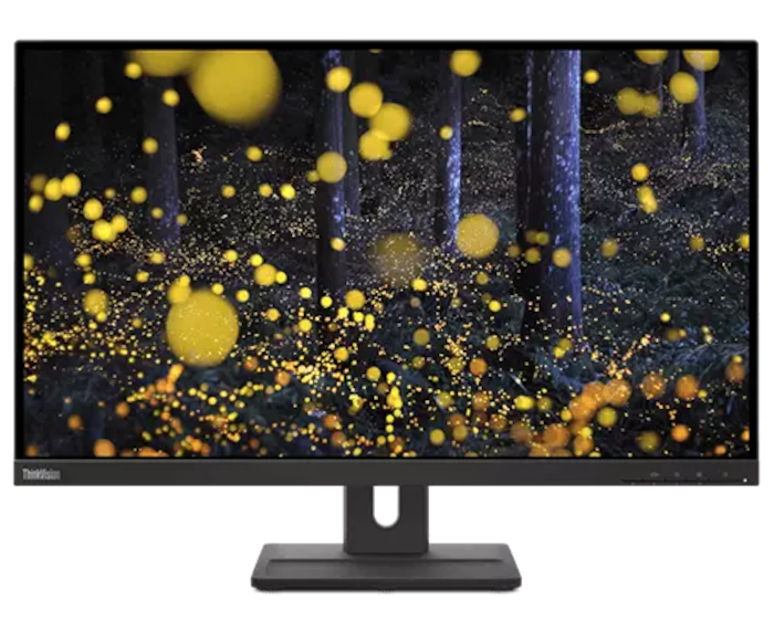 ThinkVision E27q-20(27型/2560×1440/IPS/スピーカー/高さ・縦回転 ThinkVision E27q-20(27型/2560×1440/IPS/スピーカー/高さ・縦回転
