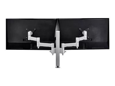 Image of "Atdec AWM Dual Monitor Desk Mount - Flat and Curved up to 32"""